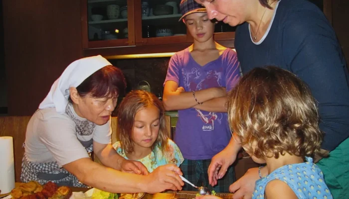 Japanese cooking experience with local women in Miyama, Kyoto