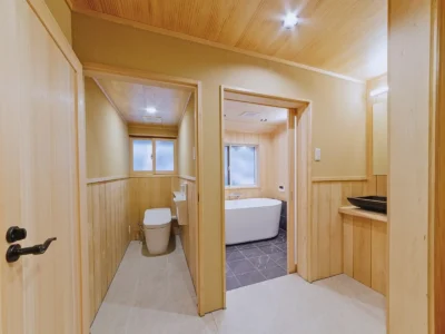 Bedroom facilities in the main house of Obatake thatched house Miyama Kyoto