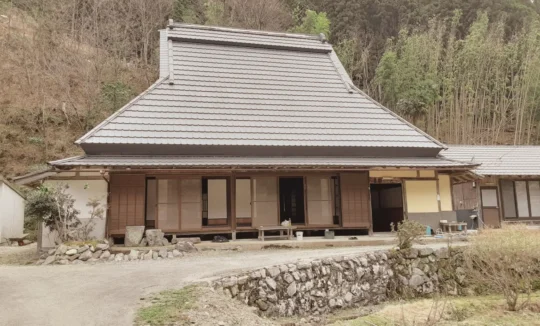 Obatake traditional farmhouse before renovation in Miyama Kyoto